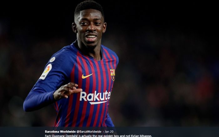 Winger Barcelona, Ousmane Dembele.