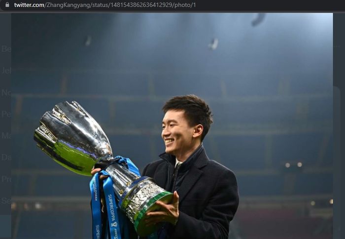 Presiden Inter Milan, Steven Zhang