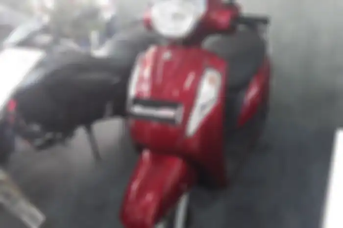 Suzuki Access 125 yang ditampilkan di PRJ Kemayoran 2018.