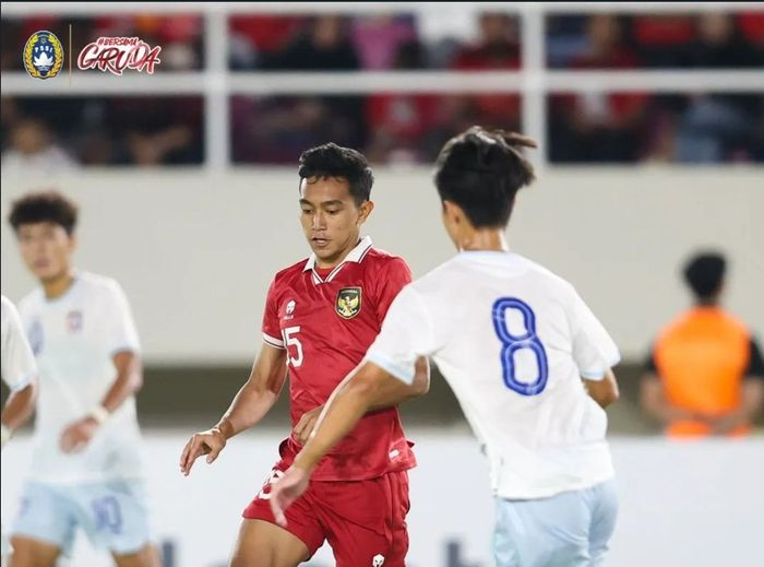 Pemain timnas U-23 Indonesia, Rayhan Hannan.