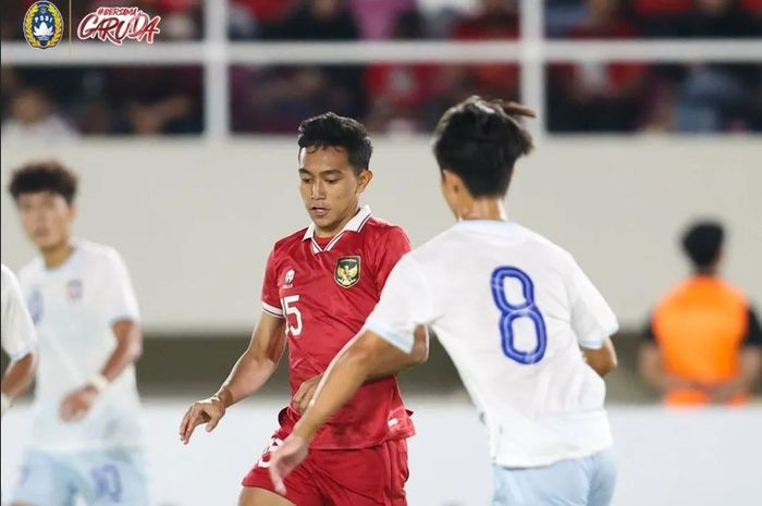 Pemain timnas U-23 Indonesia, Rayhan Hannan.