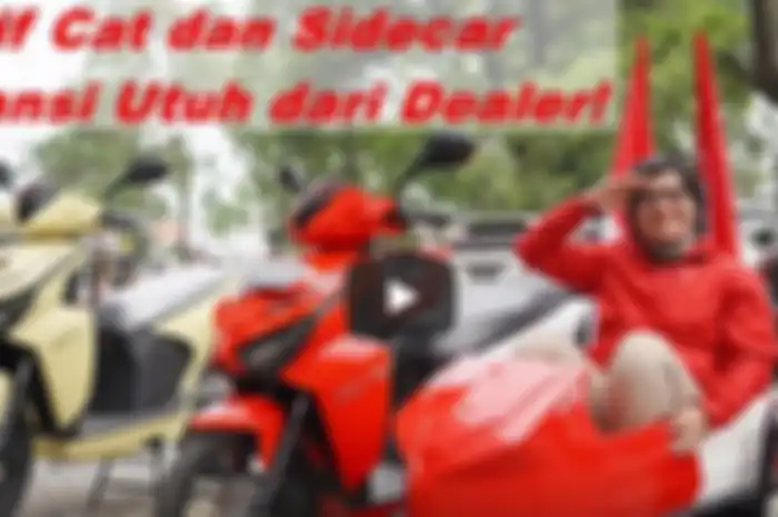 Video modifikasi Gesits pakai sepan