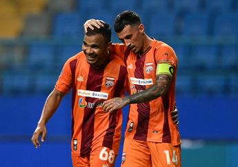 Hasil Liga 1 - Borneo FC Hancurkan Madura United, Merangsek ke Tiga Besar Lompati Persija