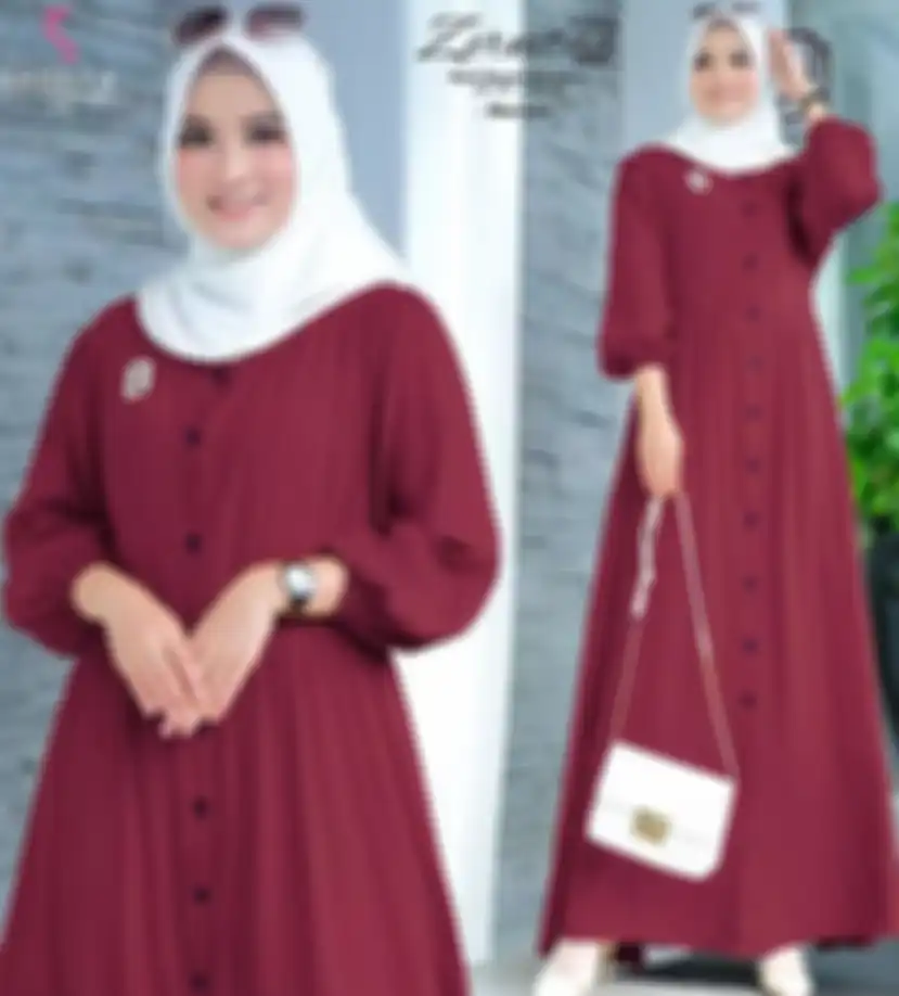 Gamis kemeja dari Mila_Shop 07. 