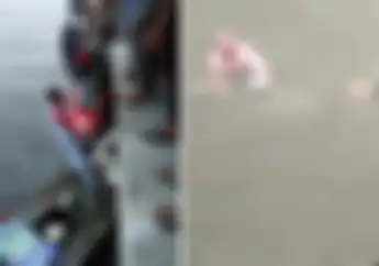 Warga Aceh Gempar, Gak Sengaja Putar Gas Motor, Seorang Ibu Muda dan Keponakannya Nyemplung ke Laut