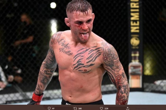 Petarung UFC asal Amerika Serikat, Dustin Poirier.