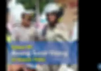 Seorang Pemotor Diduga Satpol PP Buang Surat Tilang Saat Kena Razia, Simak Videonya!