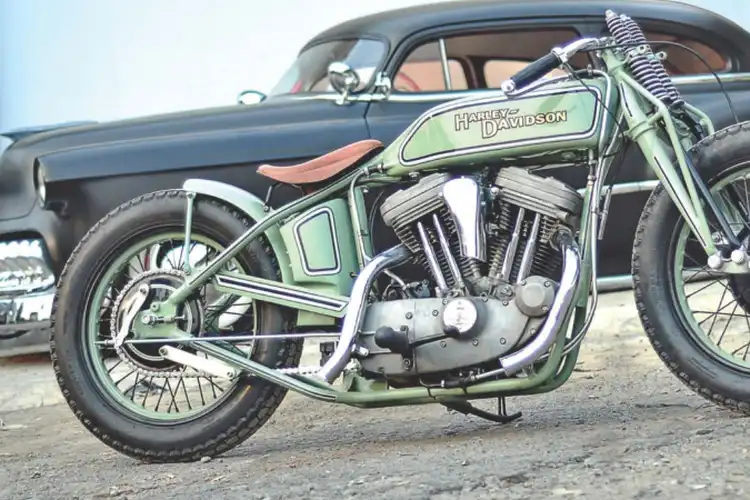 Harley-Davidson XL 1200, Romantisme Desain Boardtrack Tahun 1920-an