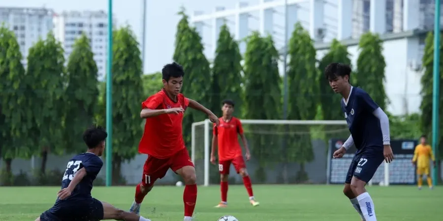 Timnas U-16 Vietnam Kalah Telak dari Tim Lokal Jelang Piala AFF U-16 2022, Vaksin Booster Jadi Alasan