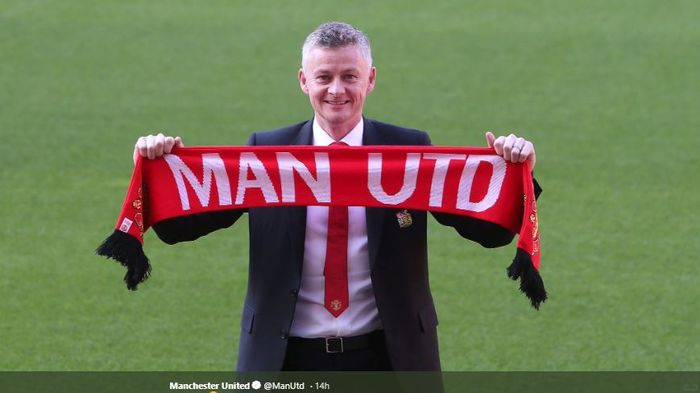 Ole Gunnar Solskjaer dilantik menjadi pelatih tetap Manchester United pada Kamis (28/3/2019).