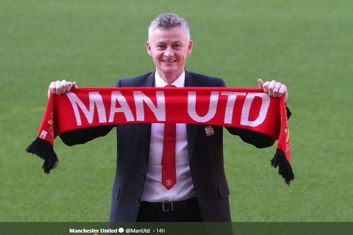 Ole Gunnar Solskjaer dilantik menjadi pelatih tetap Manchester United pada Kamis (28/3/2019).