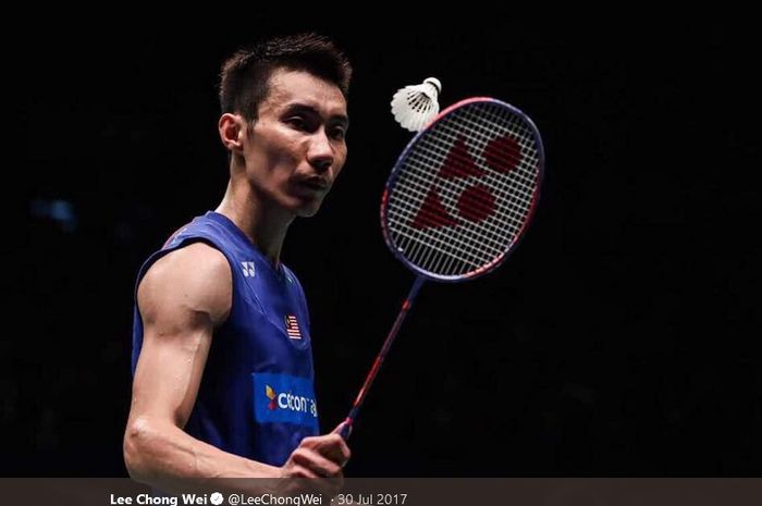 Mantan pebulu tangkis Malaysia, Lee Chong Wei. 