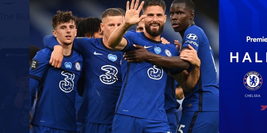 Babak I - Berkat Olivier Giroud dan Willian, Chelsea Unggul Atas Watford