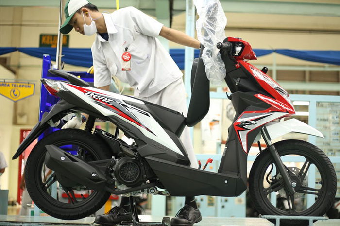 AHM segarkantampilan Honda BeAT ESP