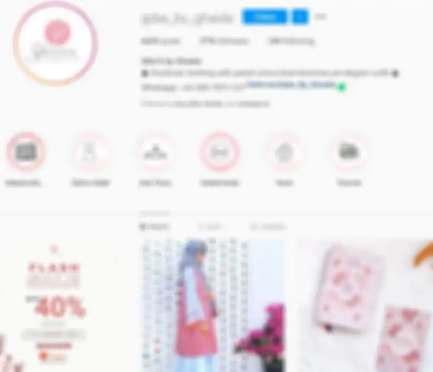 Bisnis Fashion Ghaida Tsurayya