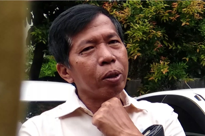 Kiwil saat Grid.ID jumpai di Pengadilan Agama Jakarta Selatan, Rabu (17/2/2021).