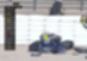 Parah! Video Kecelakaan Valentino Rossi Saat Uji Coba di Sirkuit Ricardo Tormo, Spanyol
