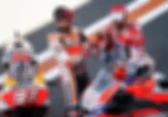Teganya! Andrea Dovizioso Memiliki Doa Enggak Baik Buat Marc Marquez