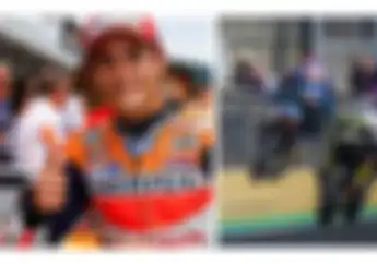 Penyelamatan Edan Pembalap Moto3 di MotoGP Prancis Bikin Marquez Geleng Kepala