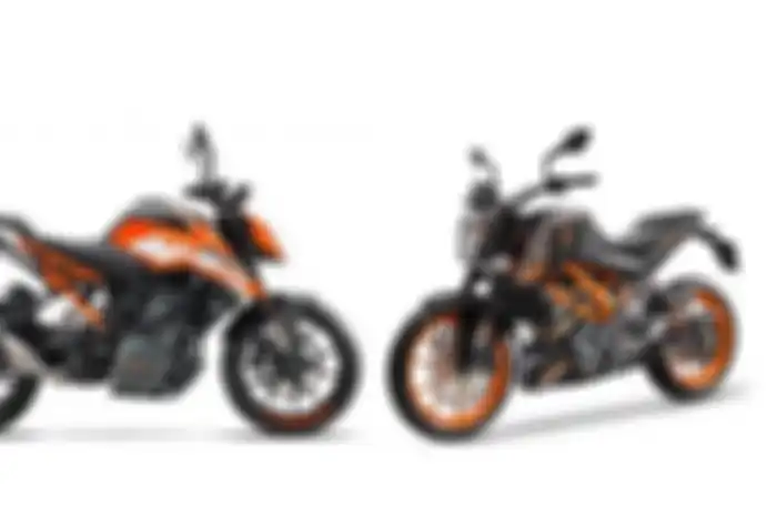 KTM Duke 250 terbaru dan versi lama