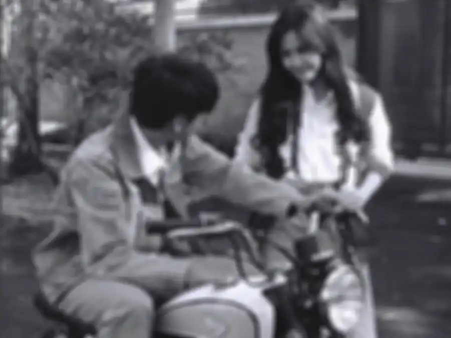 Salah satu scene dalam film Dilan 1990
