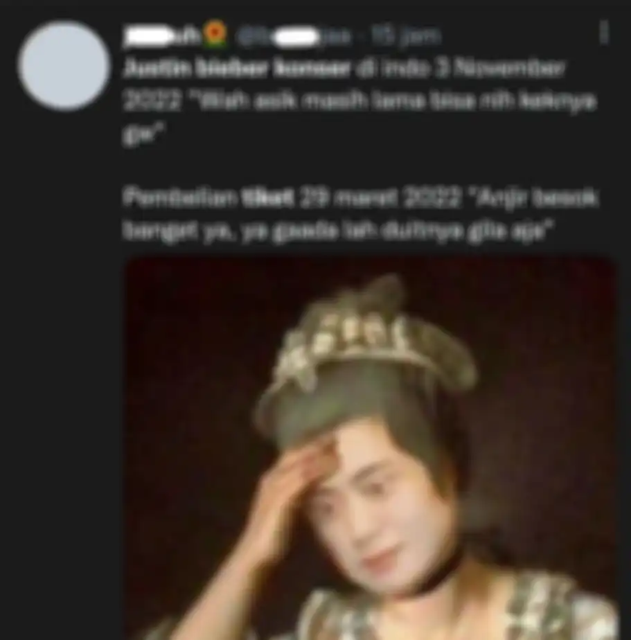 Curharan netizen terkait konser Justin Bieber