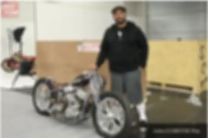 Veroland dan Harley-Davidson Panheadnya siap tempur di AMD Jerman