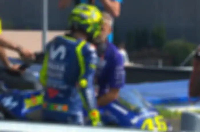 Valentino Rossi di FP1 MotoGP Austria