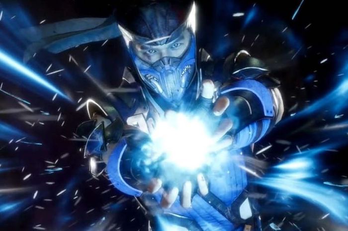 Ilustrasi tokoh Sub Zero dalam Film Mortal Kombat