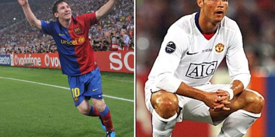 Terakhir Kali Ronaldo Main Bareng Man United di Liga Champions, Dipermalukan Messi dan Kena Semprot Ferguson