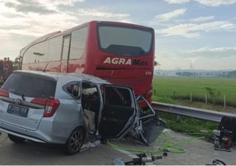 Kronologi Sekeluarga Alami Kecelakaan Maut di Tol Pejagan Pemalang Saat Mudik, 5 Orang Dinyatakan Tewas