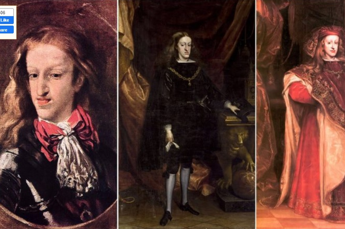 Raja Charles II dari Spanyol.