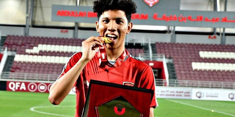 Pemain Muda Indonesia Jadi Runner-up di Piala Liga Qatar U-19