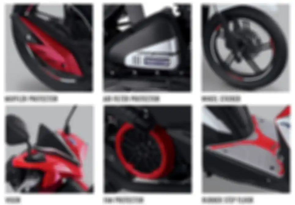 Pilihan aksesori Honda BeAT eSP