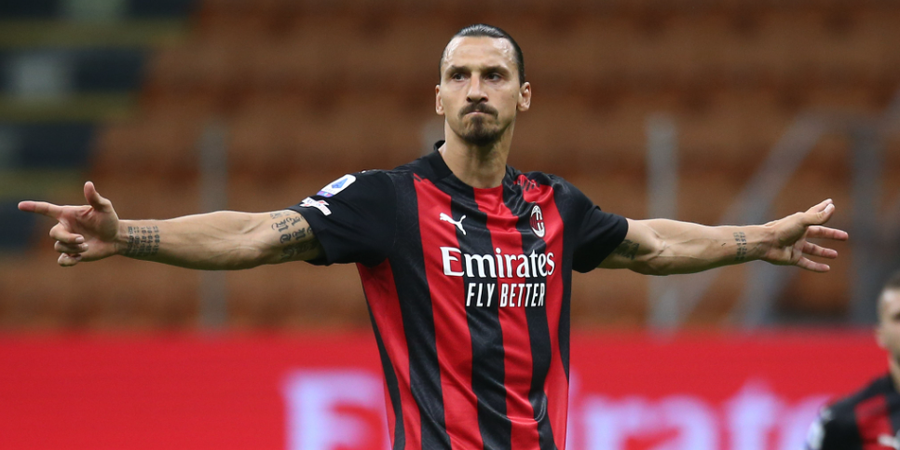 Pemain AC Milan Zlatan Ibrahimovic Positif COVID-19