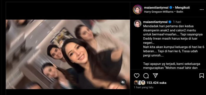 Postingan Maia Estianty