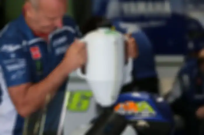 Pengisian bahan bakar di motor MotoGP