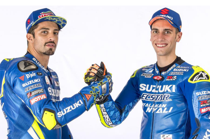 Andrea Iannone dan Alex Rins, Suzuki Ecstar 2018