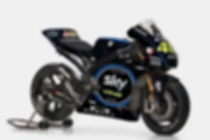 YZR-M1 dengan livery tim Sky Racing VR46