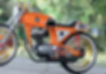 Sayang Gak Sayang, Gara-gara Patah Hati Motor Legendaris Honda GL 100 Dimodif Cafe Racer