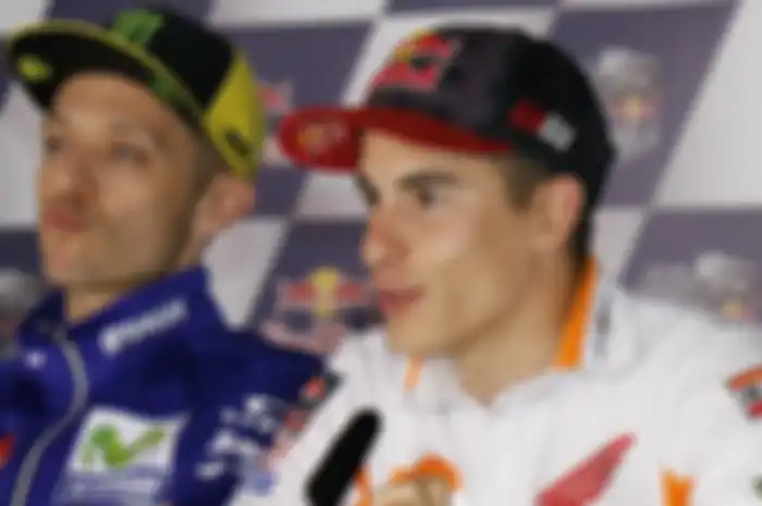 Valentino Rossi dan Marc Marquez