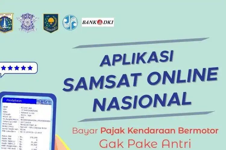 Aplikasi Salmonas Ditutup, Bayar Pajak Kendaraan Online Lewat Apa?
