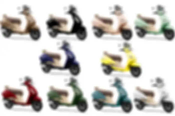 Pilihan warna Vespa TVS bikin gemetar Fazzio 