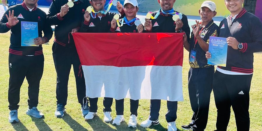 Persembahkan 3 Emas dan 2 Perak, di 9th World Cup Woodball Championship 2024, Woodball Indonesia Kawinkan Gelar Single Stroke