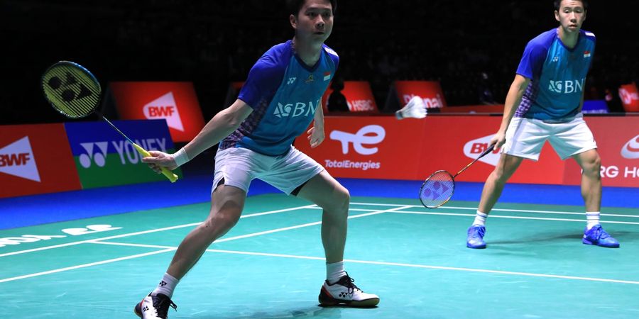 Denmark Open 2022 - Tampil Tanpa Ampun, Marcus/Kevin Mantap ke Perempat Final