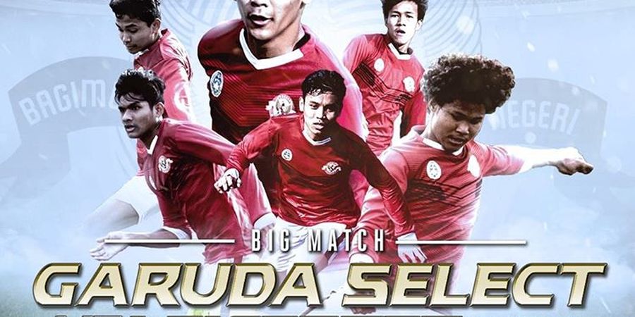 Link Live Streaming Garuda Select Vs Leicester City U-17, Main Sore Ini