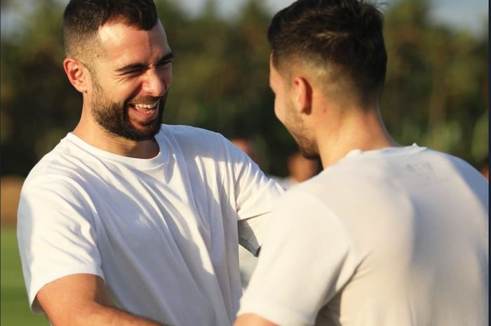 Bek naturalisasi timnas Indonesia, Jordi Amat, sudah bergabung dalam TC di Bali.