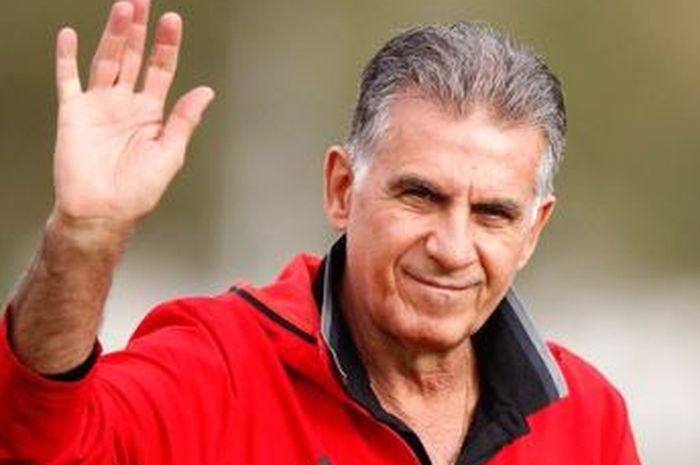 Pelatih timnas Qatar, Carlos Queiroz.