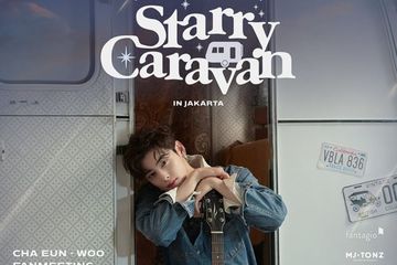 Poster fan meeting Cha Eunwoo