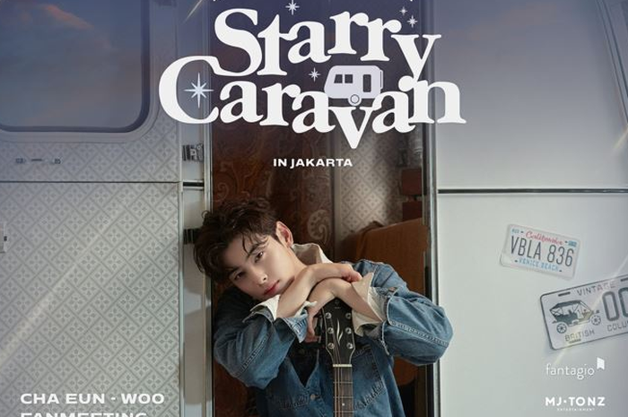 Poster fan meeting Cha Eunwoo
